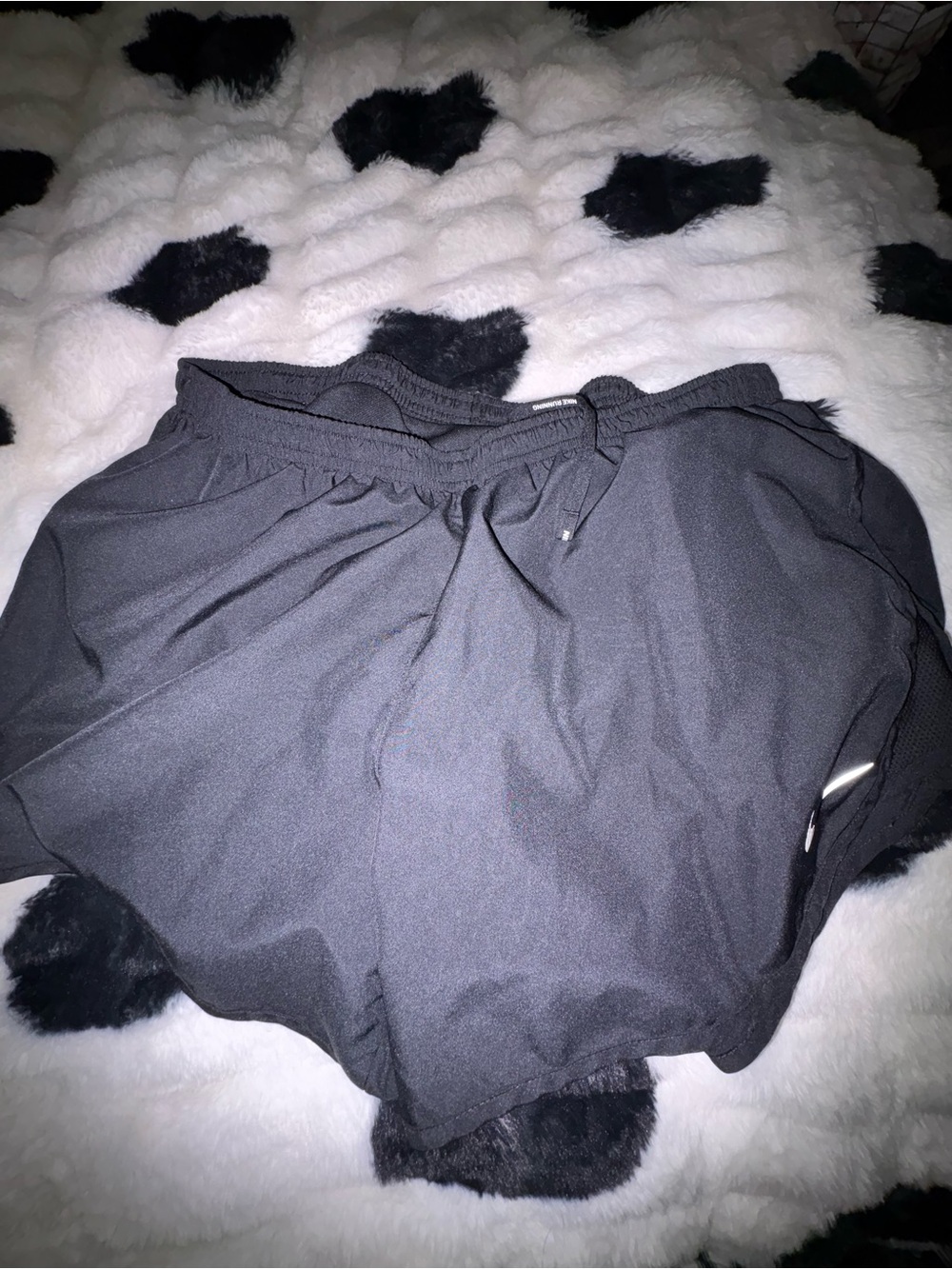 Nike Black Women's Athletic Running Shorts